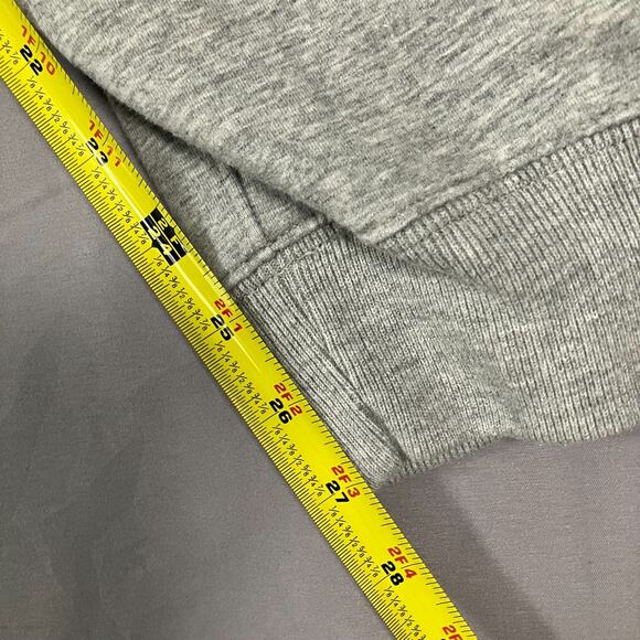 Abercrombie & Fitch Gray Jogger Sweatpants Men’s Large Red Stripe Trim - Picture 6 of 13